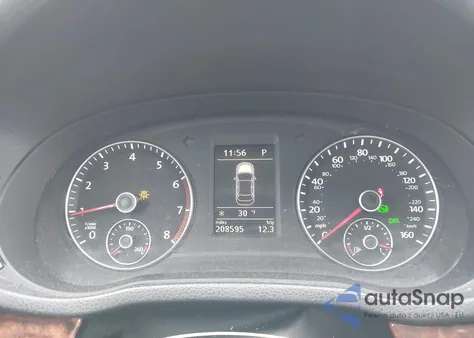 2012 Volkswagen Passat 2.5L Sel Premium из США, поврежденный, VIN 1VWCP7A34CC081224